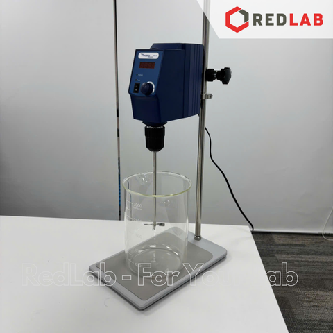 Máy khuấy đũa 40 lít (H2O) Phoenix Instrument RSO-40A, màn hình LED, 50-2200rpm ± 3rpm, 60 Ncm, BH 12T, có VAT