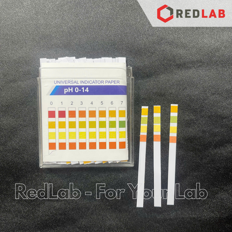 [Hộp 100 test] Que đo nhanh pH 0-14 NewStar chính xác cao với bảng 4 màu chuẩn cho từng độ pH, có VAT
