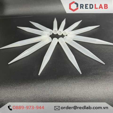 [Gói 100 cái] Microtips (đầu típ - côn) trắng 10.000ul = 10ml Aptaca - 10005, dạng Eppendorf/Brand/Gilson, có VAT