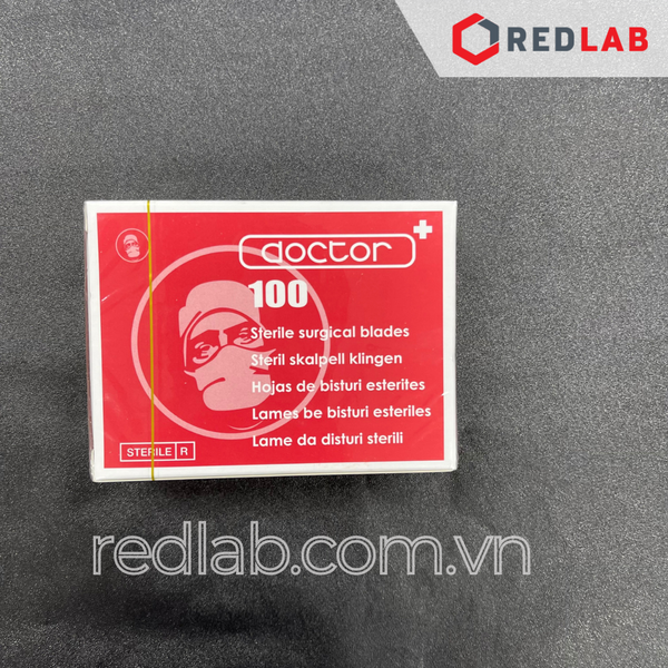 Lưỡi dao mổ phẫu thuật thí nghiệm HUAIAN MEDICOM (doctor) falcon Số 10 11 12 13 15 20 21 22 23 (hộp 100 cái) có VAT