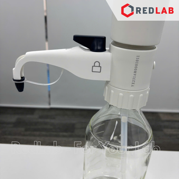 Dispenser mate pro PHOENIX Instrument 0.5-5, 1-10, 2.5-25, 5-50, 10-100 ml hấp tiệt trùng 121°C, kháng hóa chất, có VAT