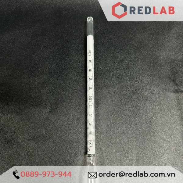 Tỷ trọng kế 1.000-1.200 : 0.002 g/ml Tp 20°C ALLA 3020FG100/20-QP hydrometer, có VAT
