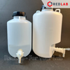 Bình nhựa HDPE có vòi ONELAB thể tích lớn 5 10 25 L, dùng trong thí nghiệm, có VAT