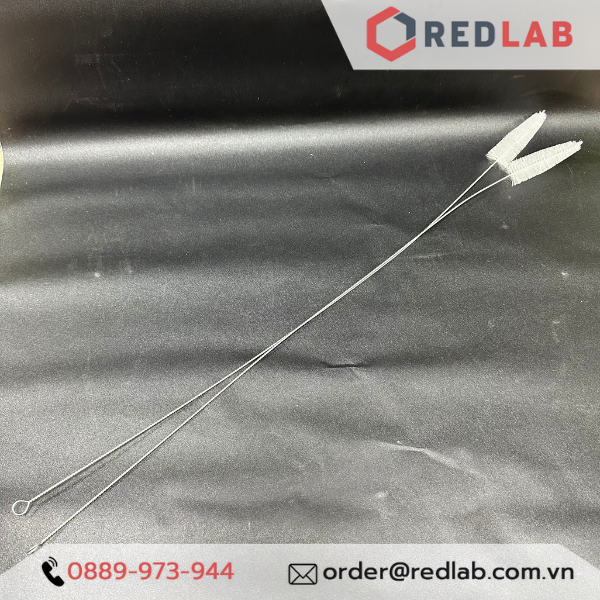 Chổi rửa pipet, buret 45 60 80 cm dạng trụ / dạng thông, cọ rửa dụng cụ thí nghiệm, có VAT