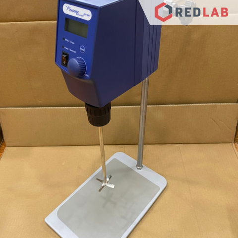 Máy khuấy đũa 20 lít (H2O) Phoenix Instrument RSO-20D, màn hình LCD, 50-2200rpm ± 3rpm, 40 Ncm, BH 12T - REDLAB
