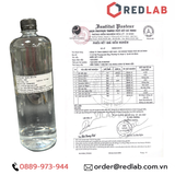 Nước cất 1 lần, 2 lần (chai 1 lít) hãng CEMACO Việt Nam, Distilled Water