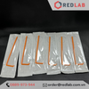 Que trang nhựa dạng L hãng BIOLOGIX 65-1001 (L-shaped Spreader), Polystyrene, tiệt trùng từng cái, màu cam, có VAT