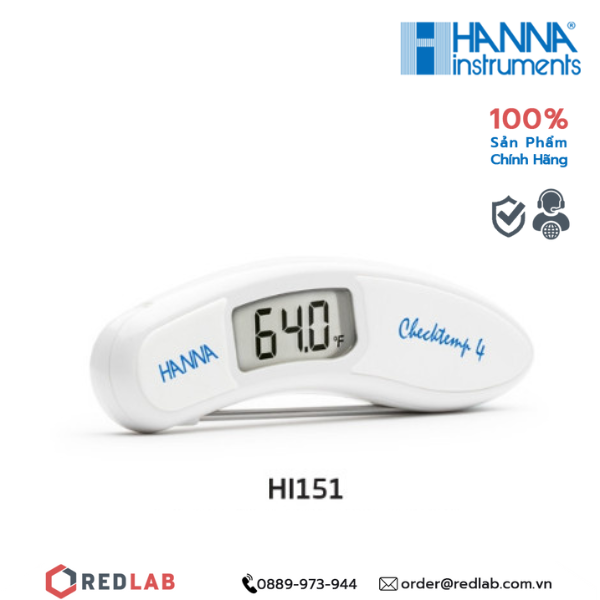 Máy đo nhiệt độ bỏ túi tiện dụng dùng trong nhà bếp Hanna HI151