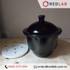 Bình hút ẩm Nâu không vòi ONELAB 150 180 210 240 300 350 400 mm, dùng lưu trữ, làm khô mẫu thí nghiệm kị sáng, có VAT