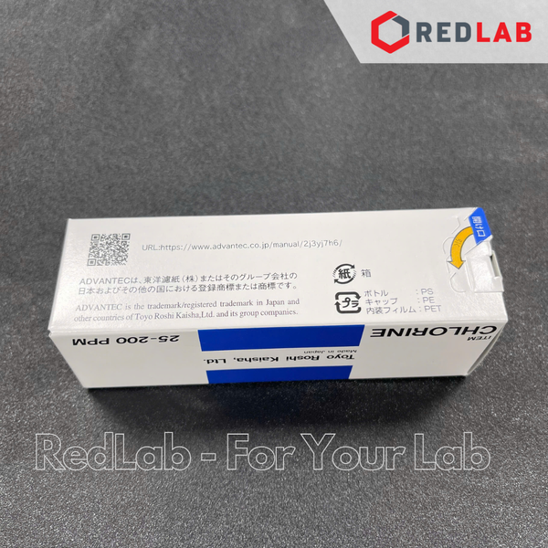 Giấy thử Clo 25-200 ppm ADVANTEC 08010020 Chlorine test paper (hộp 300 tờ) có VAT