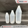 Bình tia nhựa LDPE trơn miệng hẹp vai nghiêng AZLON Scilabware 250 500 1000 ml, Wash Bottle, có VAT