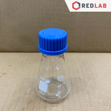 Bình tam giác nặp vặn xanh BIOHALL 50 100 150 250 500 1000 ML - GL25 GL32, chia vạch trắng, có VAT