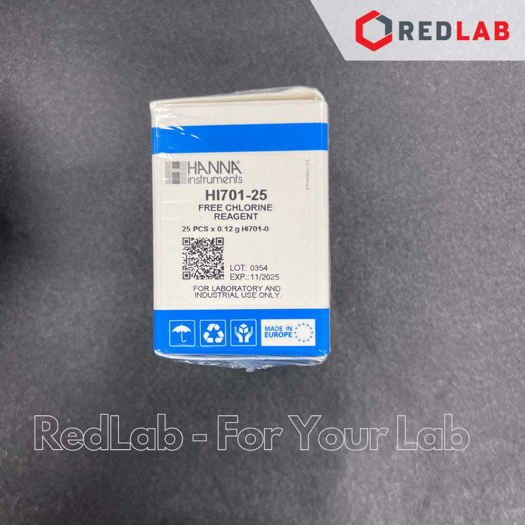 Gói thử Clo dư dùng cho máy đo Hanna HI701-25, giá tốt, có VAT
