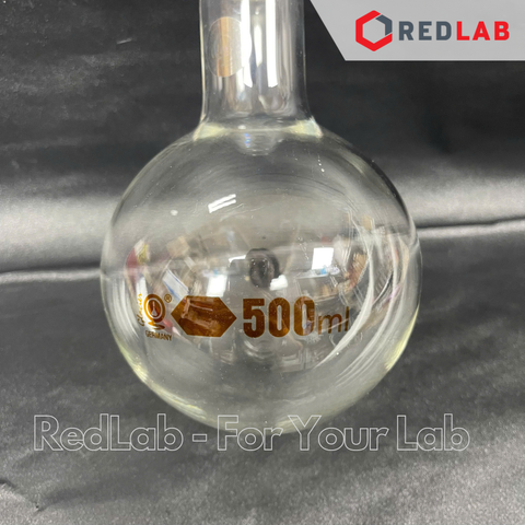 Bình cầu đáy tròn cổ nhám GLACIER 500 1000 2000 ml - 29/32, có VAT