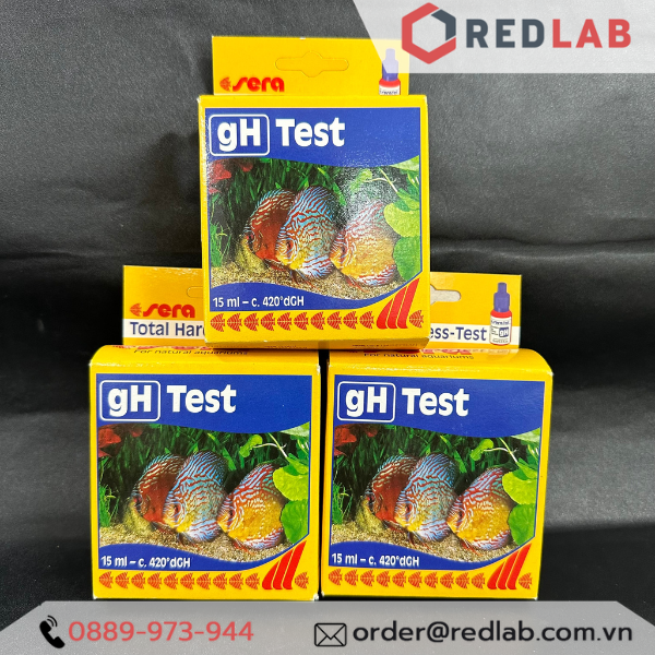 Test gH Sera – Kiểm tra độ cứng của nước nuôi tôm, cá