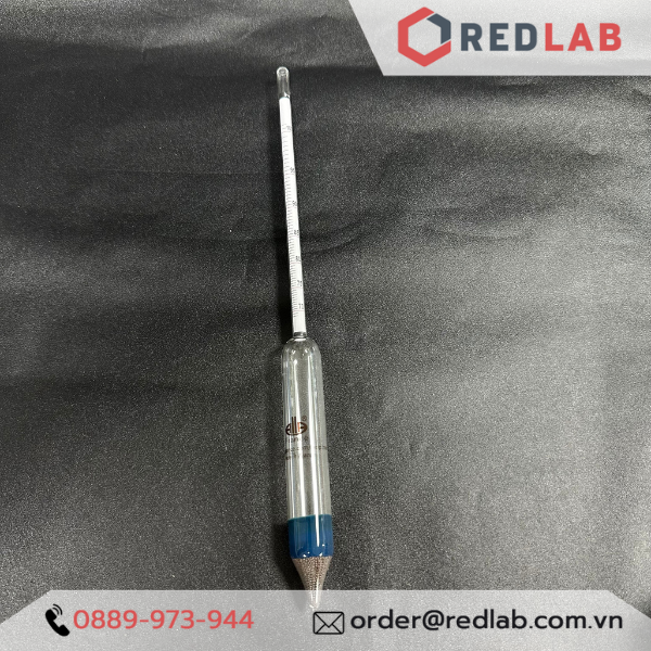 Cồn kế 70-100 : 0.5% vol Tp 20ºC hãng Alla Alcoholometer code 0530FC070/20-qp, có VAT