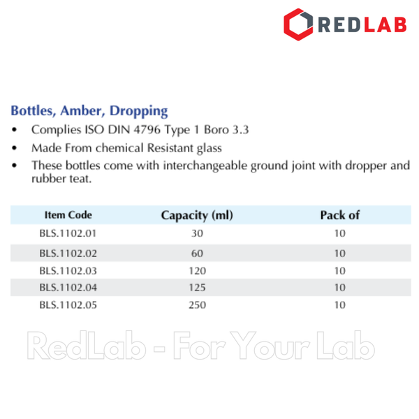 Chai nhỏ giọt Nâu BIOHALL 30 60 125 250 ml, thuỷ tinh boro 3.3, quả bóp cao su hồng, có VAT