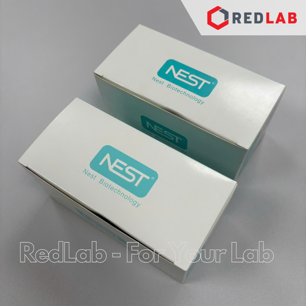 [125 trips+125 caps] Tuýp PCR 8-strip 0.1ml + Nắp cho tuýp PCR 8-strip cap NEST 403102 + 406012, có VAT