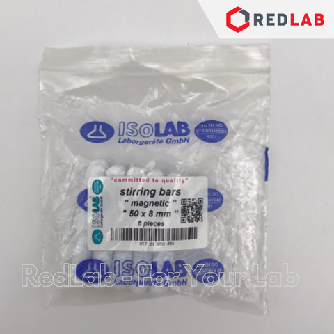 Thanh khuấy từ - cá từ ISOLAB 10 15 20 25 30 35 40 45 50 60 70 80 mm, lõi ALNICO bọc PTFE dùng cho máy khuấy, có VAT