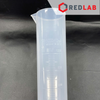 Ống đong trắng nhựa PP vạch nổi trắng ISOLAB Class B, 10 25 50 100 250 500 1000 ml, có VAT