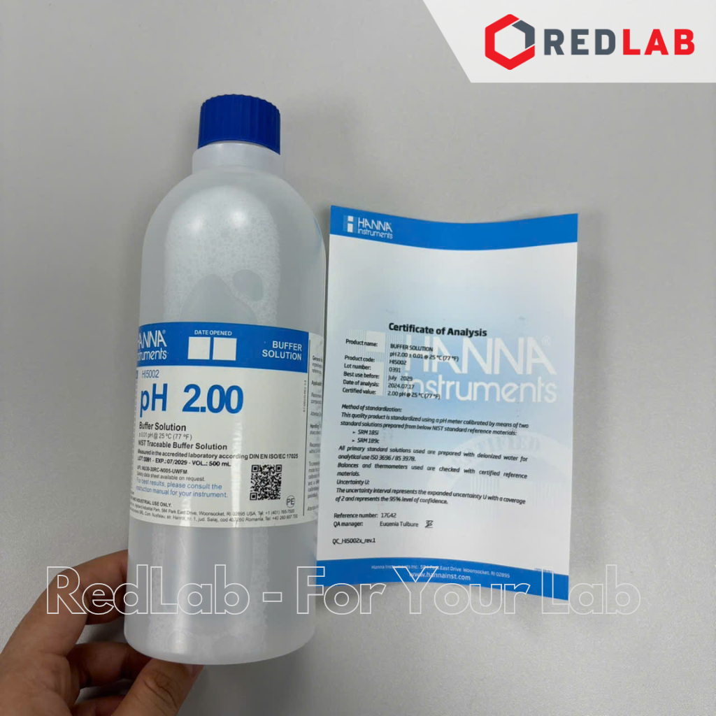 Dung dịch chuẩn pH 1 2 3 5 6 8 9 11 12 13 500ml Hanna HI5001 HI5002 HI5003 HI5005 HI5006 HI5008 HI5009 HI5011 HI5012 HI5013 có VAT