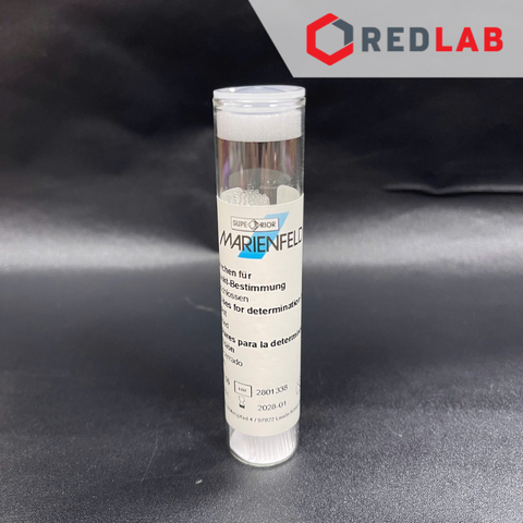 Ống mao quản dài 80mm x đkính 1.30mm, kín/hở, (100cái/hộp), đo điểm nóng chảy, hãng MARIENFELD (hộp 100 cái), có VAT - redlab