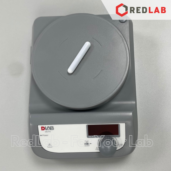 Máy khuấy từ không gia nhiệt DLAB MS-PA (8030284200) max 1500 rpm, 3 lít H2O, Ø 135mm, màn hình LED, có VAT