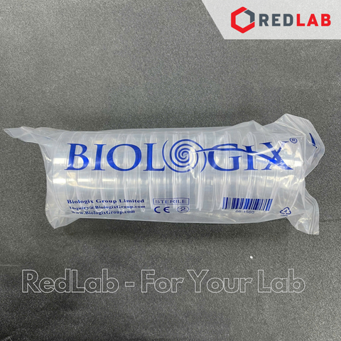 [Gói 10 cái tiệt trùng] Đĩa petri nhựa PS 60x15mm BIOLOGIX 66-1560, có VAT