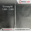 Tỷ trọng kế 1.200-1.300 : 0.001 g/ml Tp 20°C hãng Alla , Hydrometer code 3010FG120/20-qp, có VAT