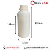  Chai nhựa HDPE 100ml 250ml 500ml 1000ml có nắp khoá clock, hàng Việt Nam, có VAT 