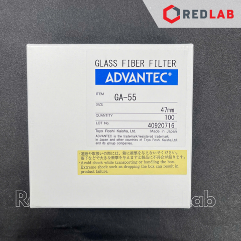 Giấy lọc sợi thủy tinh ADVANTEC GA-55  Ø 47mm / 90mm / 110mm Glass fiber filter (hộp 100 tờ) có VAT