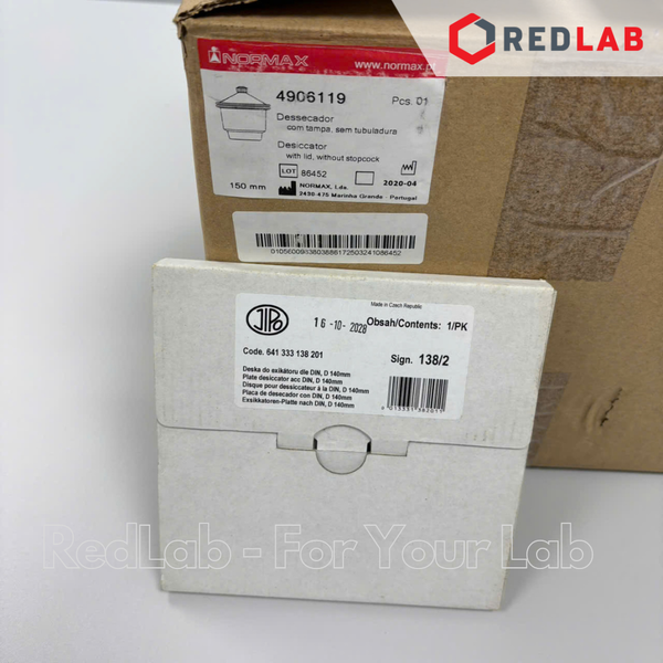 Bình hút ẩm NORMAX Bồ Đào Nha có & không có vòi 150 200 250 300 mm, có VAT