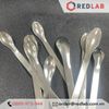 Thìa xúc hóa chất 2 đầu tròn inox ONELAB 16 18 20 22 cm, thìa cân, muỗng múc mẫu thí nghiệm, có VAT