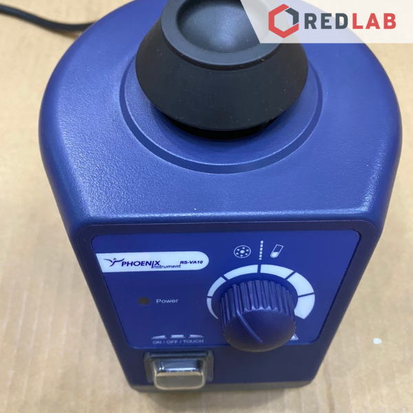 Máy lắc Vortex lắc ống nghiệm Phoenix Instrument RS-VA10, 0-2500rpm, lắc tròn biên độ 4mm, BH 12T, có VAT
