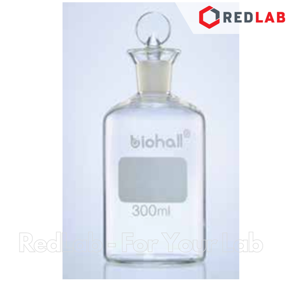 Chai BOD BIOHALL class A 60 125 300 1000 2000 ml, BOD Bottles, miệng loe nút nhám, có VAT
