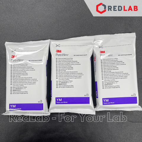 6407 / 6417 / 6445 Đĩa Petrifilm kiểm nấm men, nấm mốc NEOGEN (YM) Petrifilm Yeast and Mold Count Plates, có VAT