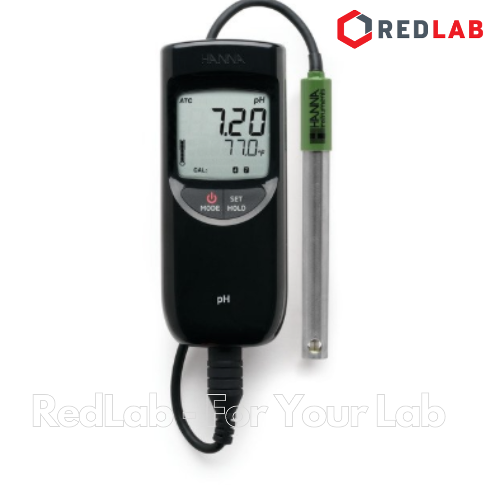 Máy Đo pH/Nhiệt Độ Chống Thấm Nước Hanna HI991001, giá tốt, có VAT