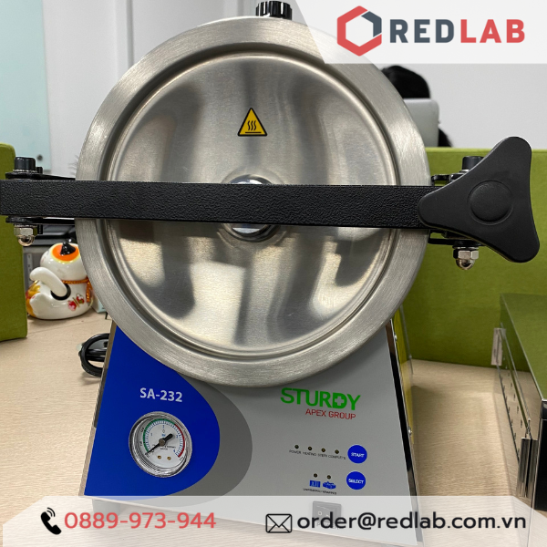 Nồi Hấp Tiệt Trùng Nằm Ngang 16Lít SA-232 STURDY, giá tốt, có VAT