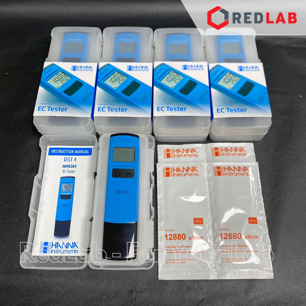 Bút đo Độ dẫn EC và Nhiệt độ thang cao HR Dist 4 Hanna HI98304, giá tốt, có VAT