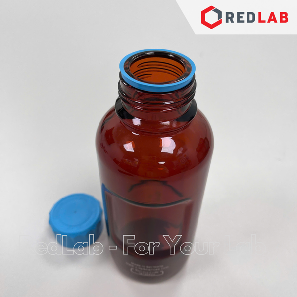 Chai trung tính YOUTILITY nâu DURAN 100 250 500 1000 ml, thuỷ tinh borosilicate 3.3 chịu nhiệt, nắp nhựa PP, có VAT