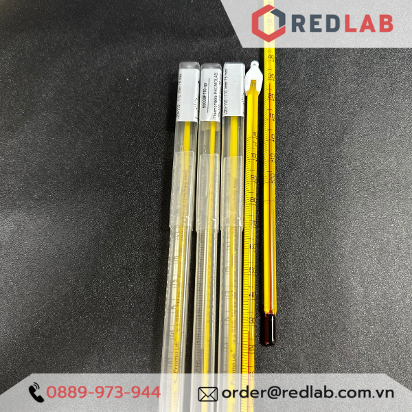 Nhiệt kế rượu ALLA -10 to +60°C | 20 to +110°C | 20 to +150°C, PROMOLAB thermometer có VAT