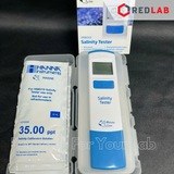 Bút Đo Độ Mặn/Nhiệt Độ Trong Thủy Sản MỚI Hanna HI98319, giá tốt, có VAT