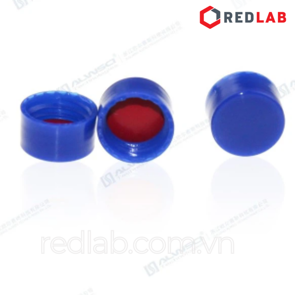 [Gói 100 cái] Nắp septa không rãnh / septa xẻ rãnh / kín ALWSCI cho chai vial 2ml 9-425 ren vặn, dùng cho sắc ký HPLC, có VAT