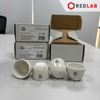 Chén nung sứ JIPO Czech 15 20 30 45 50 80 72 120 200 ml / Nắp D 30 40 45 60 70 mm, Porcelain Combustion Crucible, có VAT