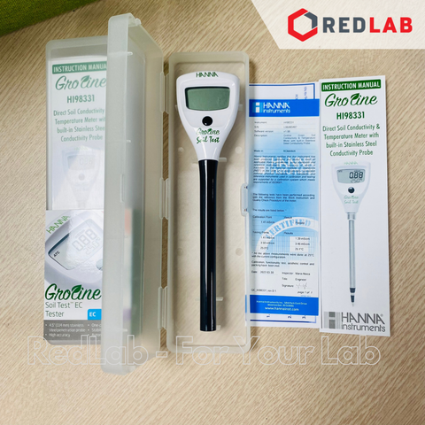 Bút đo độ dẫn EC trực tiếp trong đất và nước Hanna HI98331, giá tốt, có VAT