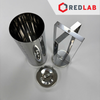 Hộp hấp đĩa petri inox Ø11x30cm Việt Nam cho đĩa petri thủy tinh 90-100mm, có VAT