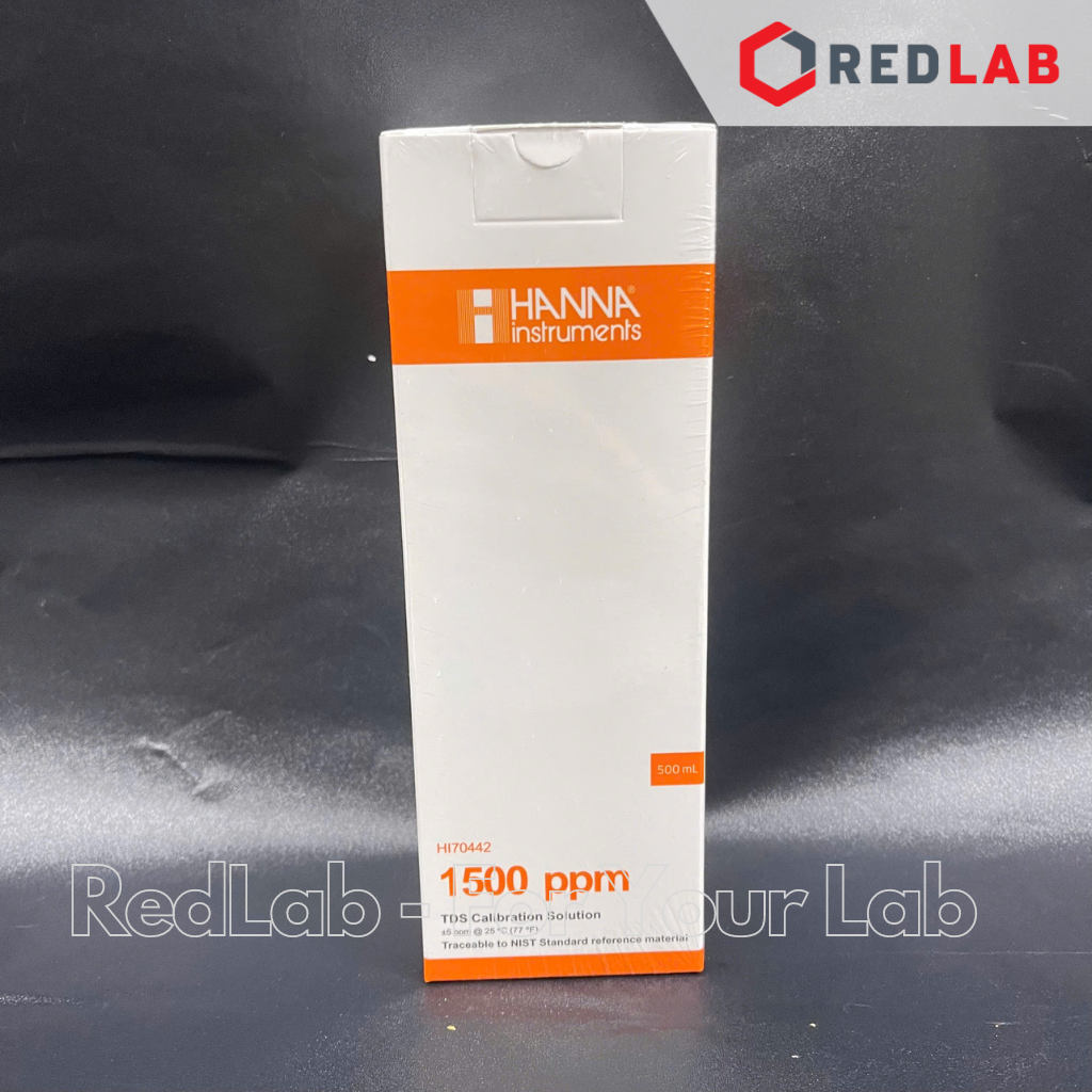 Dung Dịch Hiệu Chuẩn TDS 1500 mg/L (ppm), Chai 500mL Hanna HI70442L, giá tốt, có VAT