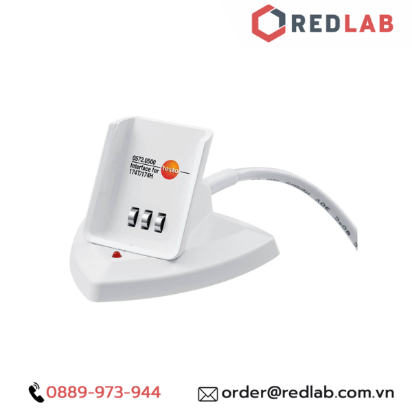 Interface cho Bộ đo ghi dữ liệu Testo – Đức 174-D (0572 0500) dùng cho 174H / 174T, chính hãng, BH 12T, Có VAT