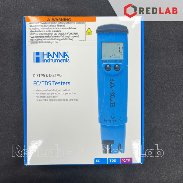 Bút Đo EC / TDS / Nhiệt độ Thang Cao DiST 6 Hanna HI98312, giá tốt, có VAT