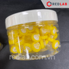 [Hộp 100 cái] Đầu lọc Nylon Syringe filter Labfill ALWSCI 13mm / 25mm, lỗ lọc 0.22um / 0 45um, dùng cho sắc ký HPLC, có VAT